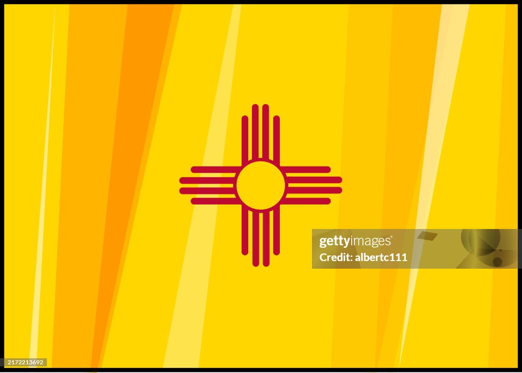 New Mexico Modern Flag