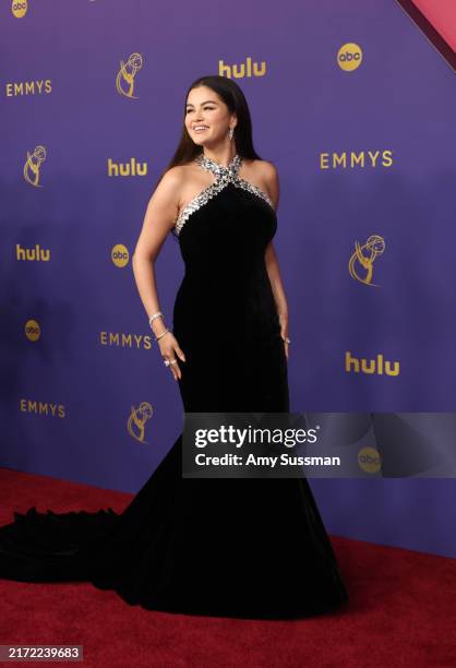 Selena Gomez attends the 76th Primetime Emmy Awards at Peacock Theater on September 15, 2024 in Los Angeles, California.