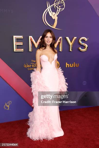 Eiza Gonzalez attends the 76th Primetime Emmy Awards at Peacock Theater on September 15, 2024 in Los Angeles, California.