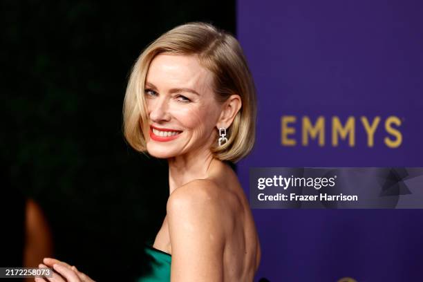 Naomi Watts attends the 76th Primetime Emmy Awards at Peacock Theater on September 15, 2024 in Los Angeles, California.
