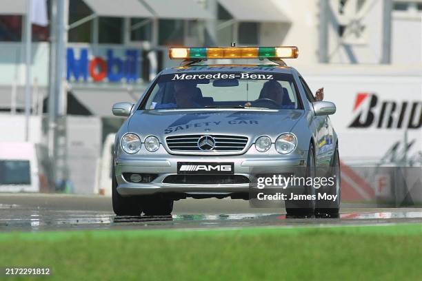 Mercedes Benz CL600 AMG Safety Car German Grand Prix Practice, Hockenheim 27 July 2001 DIGITAL IMAGE