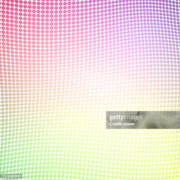Distorted Colorful Colorful Dotted Distorted 3d Surface High-Res Vector Graphic - Getty Images