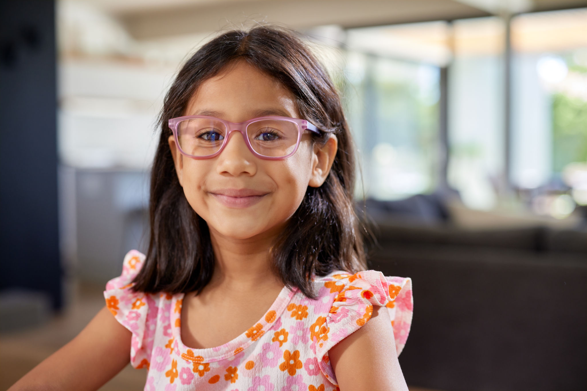 children wearing glasses