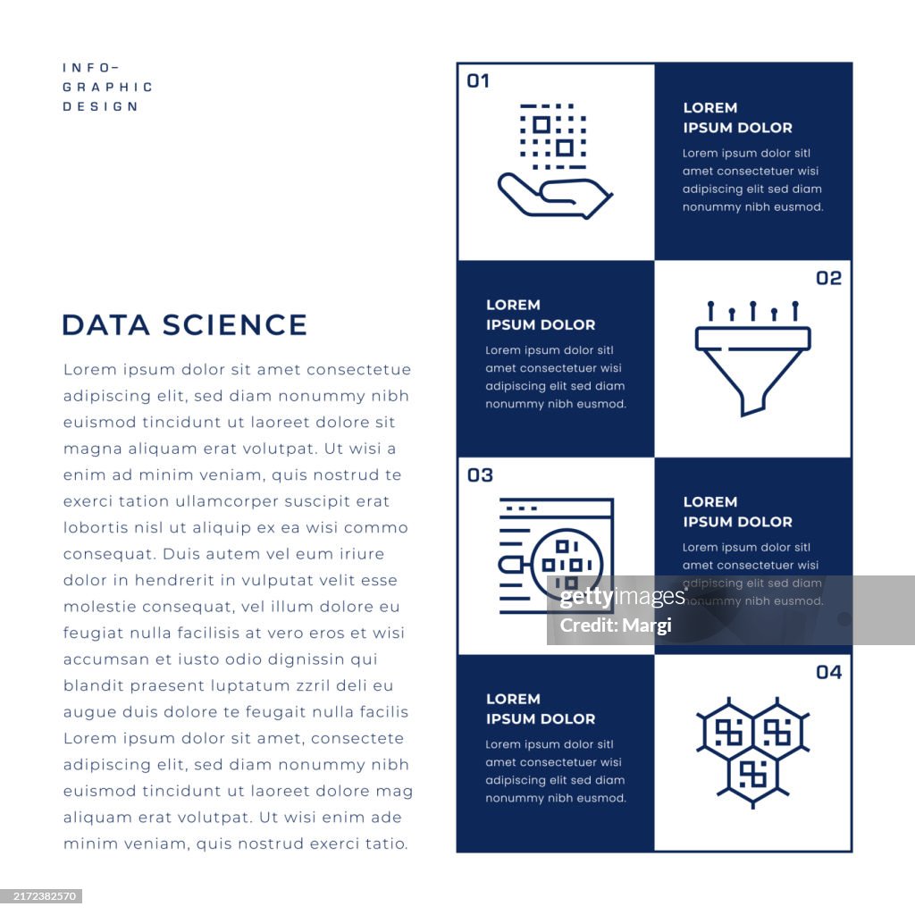 Infographic Example Data Science Data Science Infographic Design High-Res Vector Graphic - Getty Images