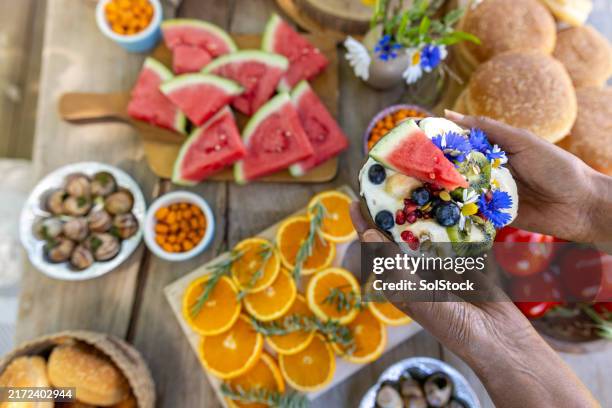 fresh ingredients and healthy eating - rosemary garnish stock pictures, royalty-free photos & images