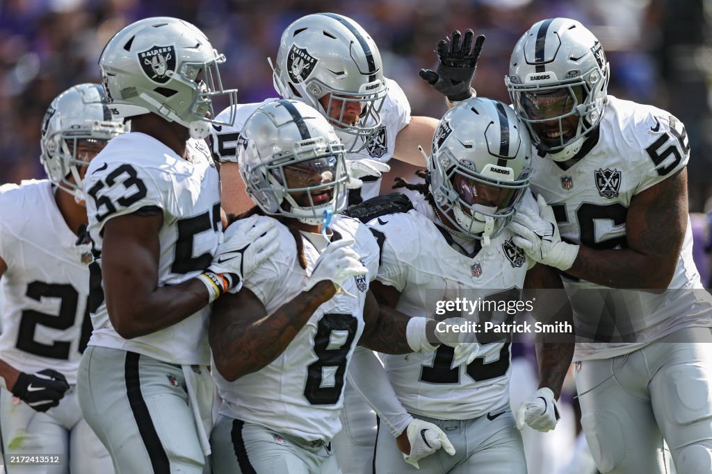 Las Vegas Raiders v Baltimore Ravens