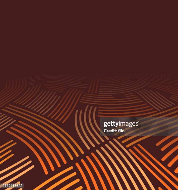 autumn fall field planting agriculture lines background - harvest festival stock illustrations