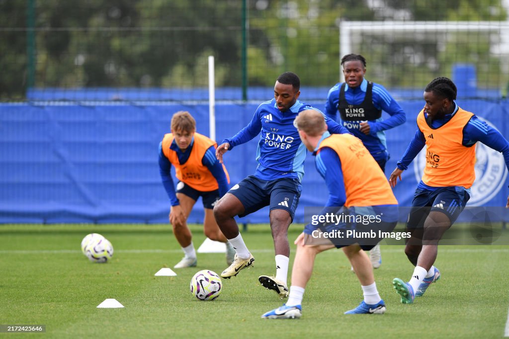 Leicester City Training and Press Conference