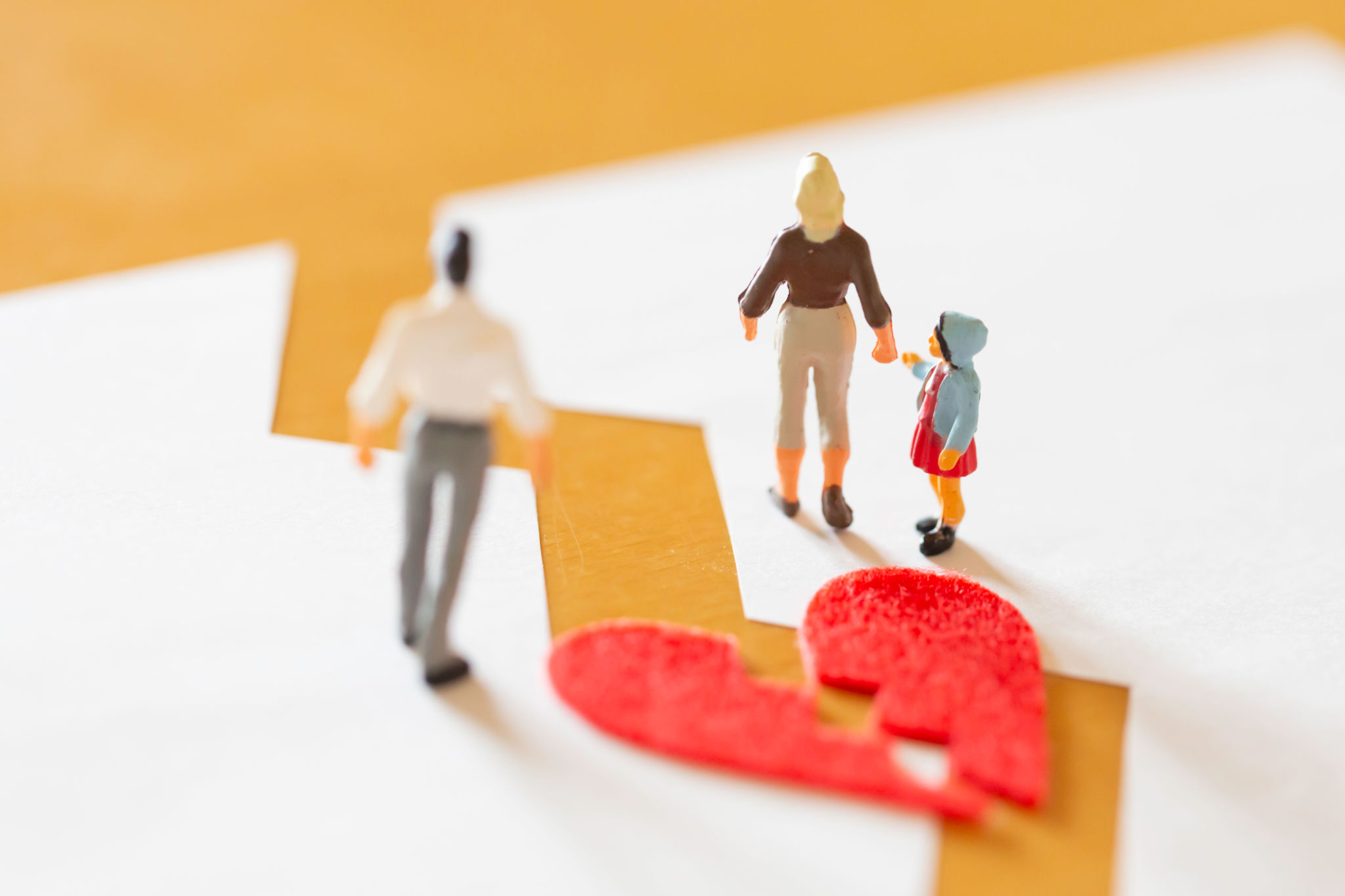 Image of divorce and child custody, family issue, parents and children Image of divorce and child custody, family issue, parents and children