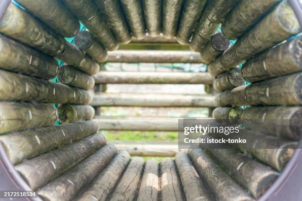 Natural Playground Tunnel Ideas: The Case for Real Wood
