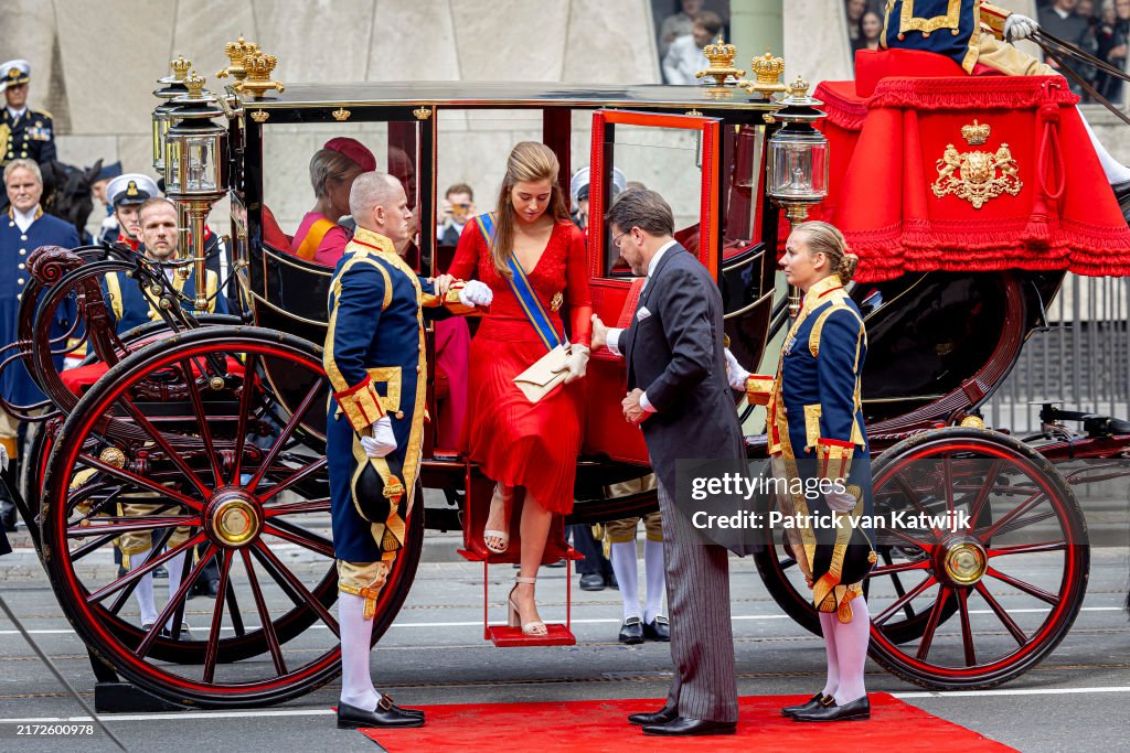 Dutch Royals Attends The Prinsjesdag In The Hague