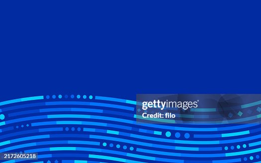 Blue Wave Flowing Background Frame Blue Wave Flowing Background Frame