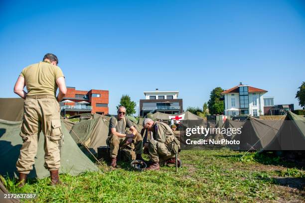 Because this month is the 80th Commemoration of the Waal River crossing during WWII, a WWII encampment is recreated on the bank of the river, where...