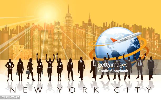 economic data - manhattan map stock illustrations