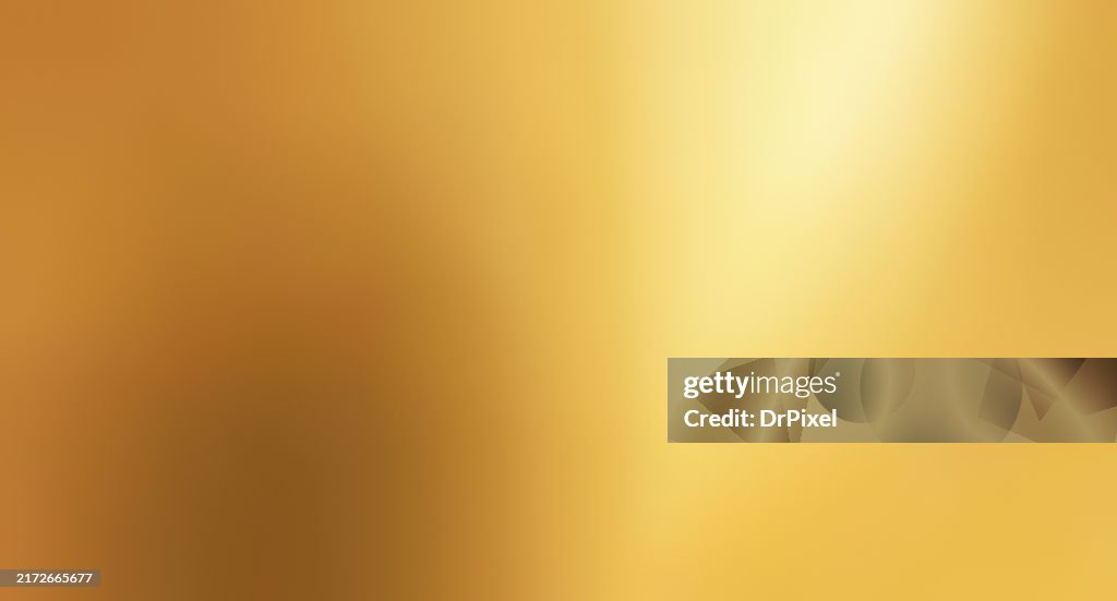 Abstract Gold Gradient Background