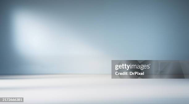 empty studio room with windows shadows - indoors photos stock pictures, royalty-free photos & images
