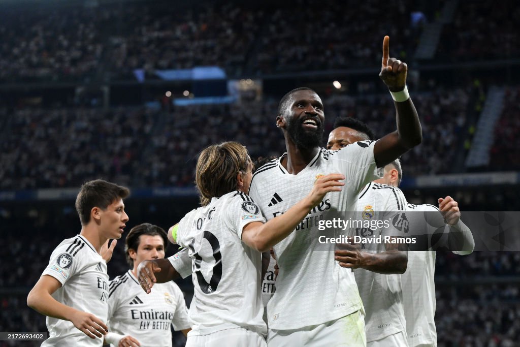 Real Madrid CF v VfB Stuttgart - UEFA Champions League 2024/25 League Phase MD1