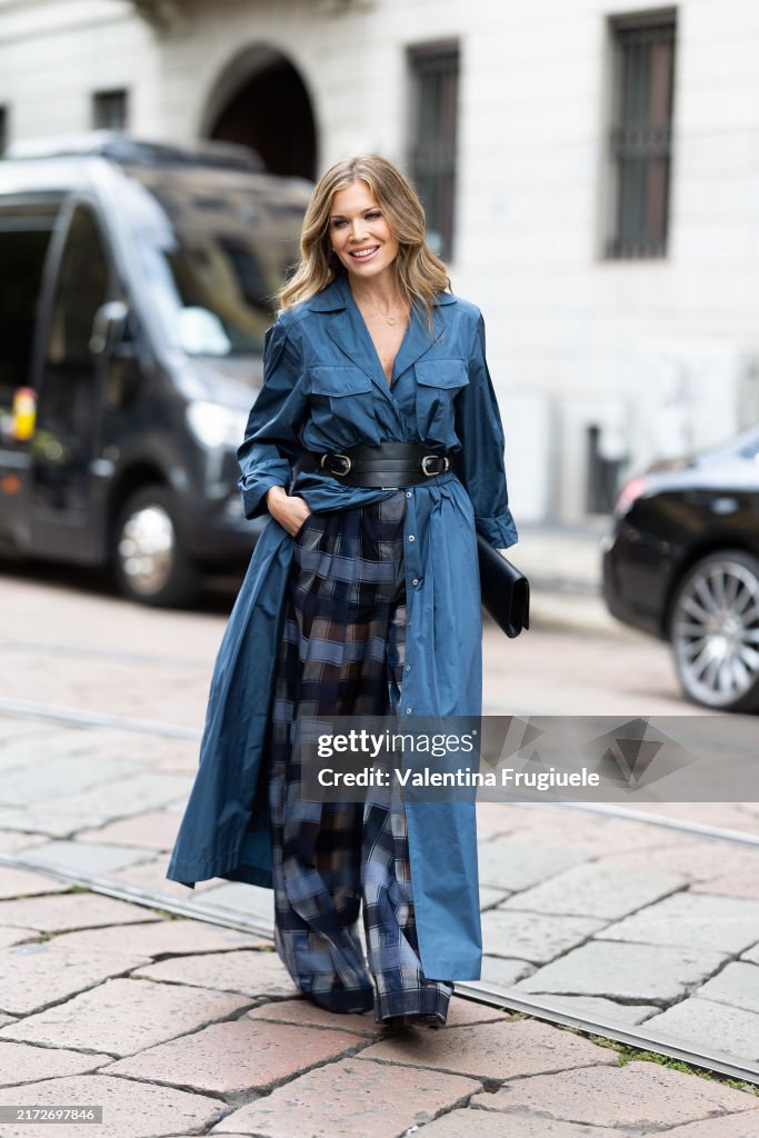 Street Style - Day 1 - Milan Fashion Week - Womenswear Spring/Summer 2025
