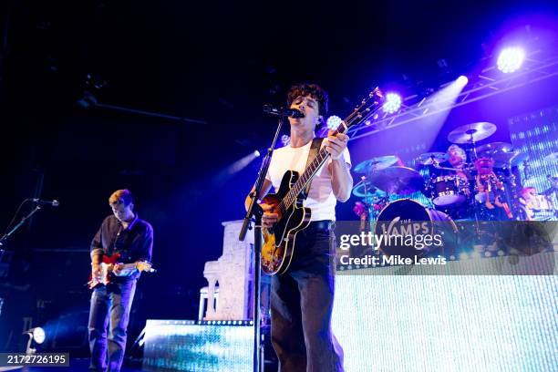 Brad Simpson of The Vamps performs at O2 Academy Bristol on September 17, 2024 in Bristol, England.