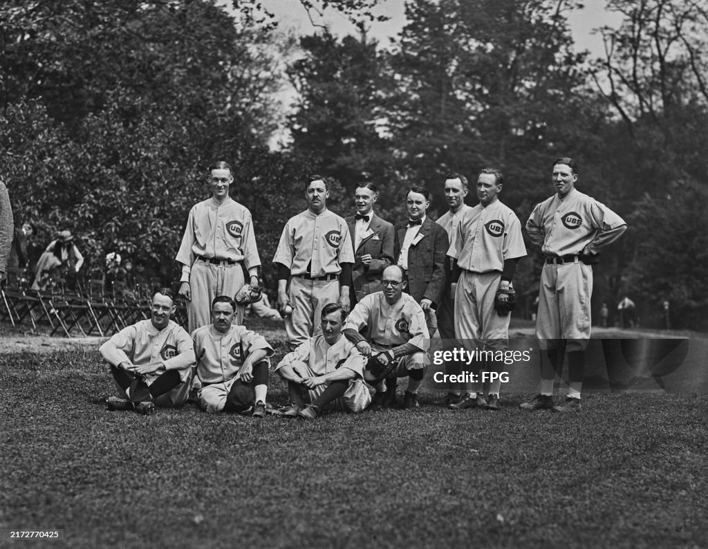 NY Bond Club's Annual Baseball Match - New York Bond Club V Chicago Bond Club