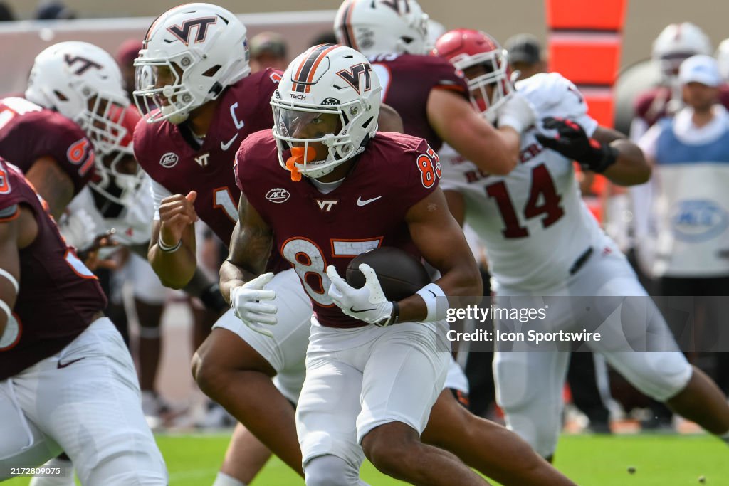 COLLEGE FOOTBALL: SEP 21 Rutgers at Virginia Tech
