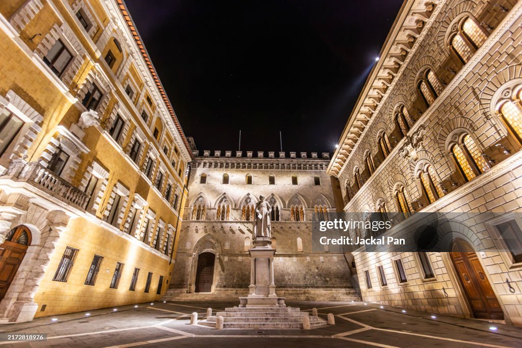 Siena Ancient City ,Piazza del Campo
