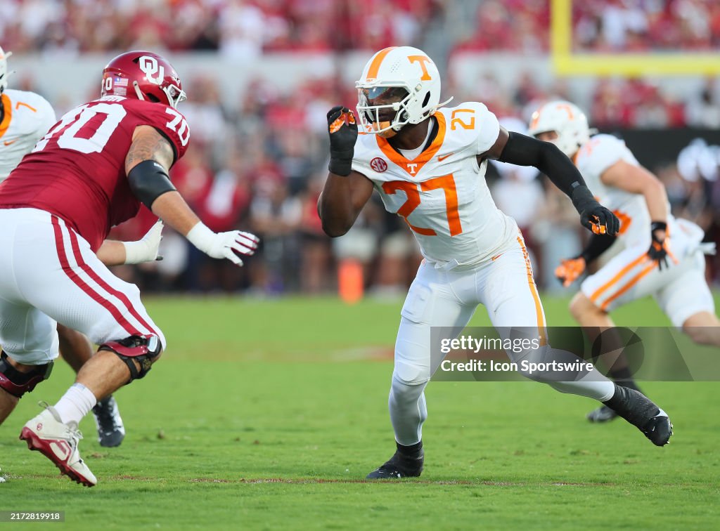 COLLEGE FOOTBALL: SEP 21 Tennessee at Oklahoma