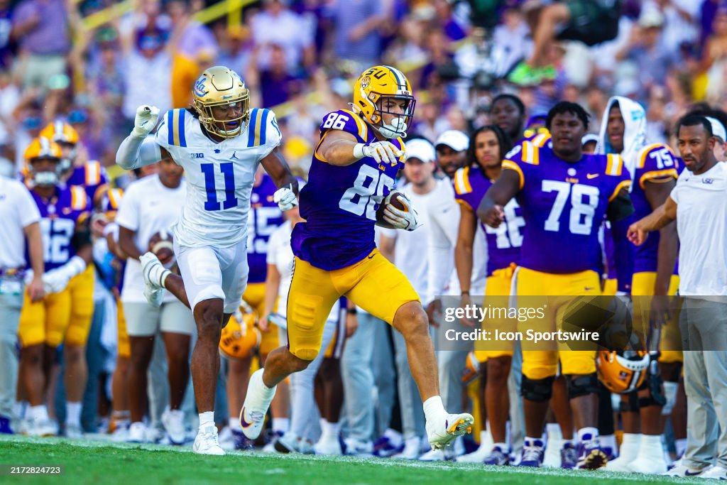COLLEGE FOOTBALL: SEP 21 UCLA at LSU