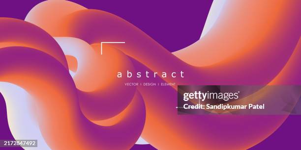 trendy design template with fluid and liquid shapes. abstract gradient backgrounds. applicable for covers, websites, flyers, presentations, banners. - multi colored background artwork acrylic stock illustrations