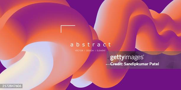 trendy design template with fluid and liquid shapes. abstract gradient backgrounds. applicable for covers, websites, flyers, presentations, banners. - juice splashing stock illustrations