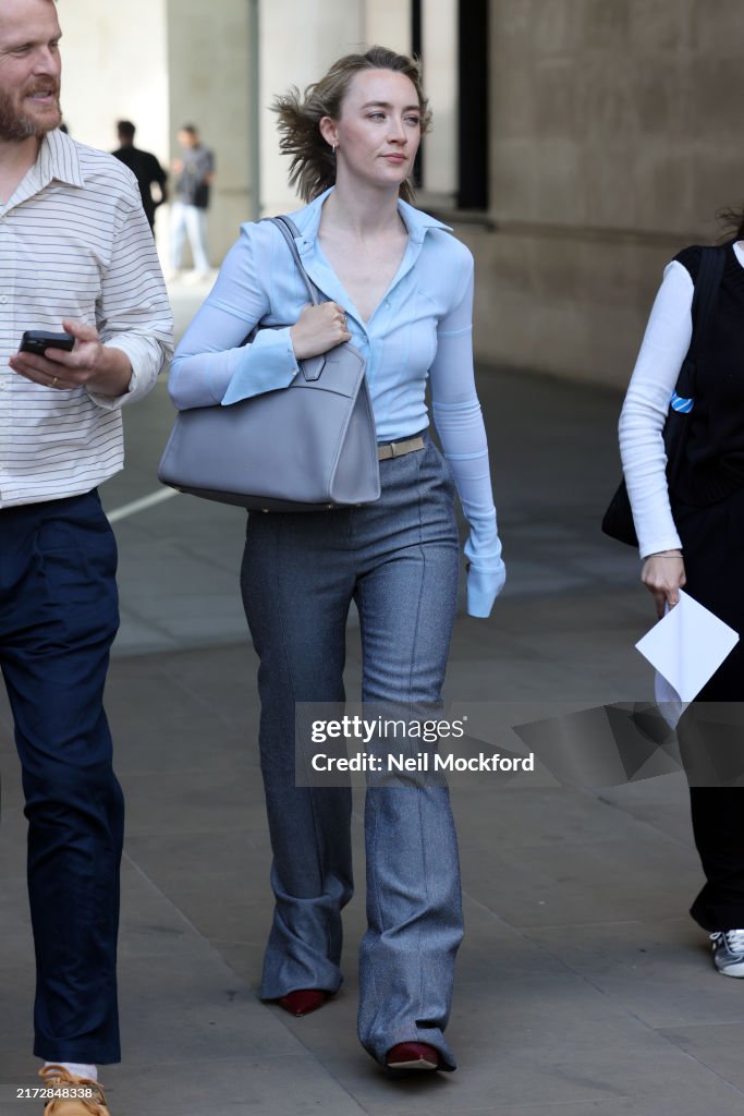 Celebrity Sightings In London- September 18, 2024