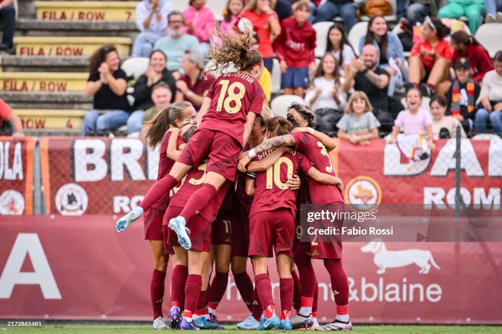 AS Roma v Servette FCCF - UEFA Women's Champions League 2024/25 Round 2: First Leg