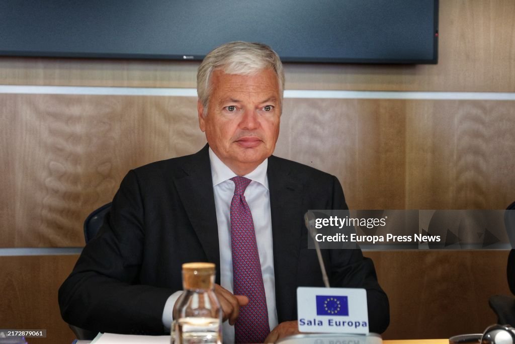 Didier Reynders Takes Stock Of The Unblocking Of The Cgpj In Madrid