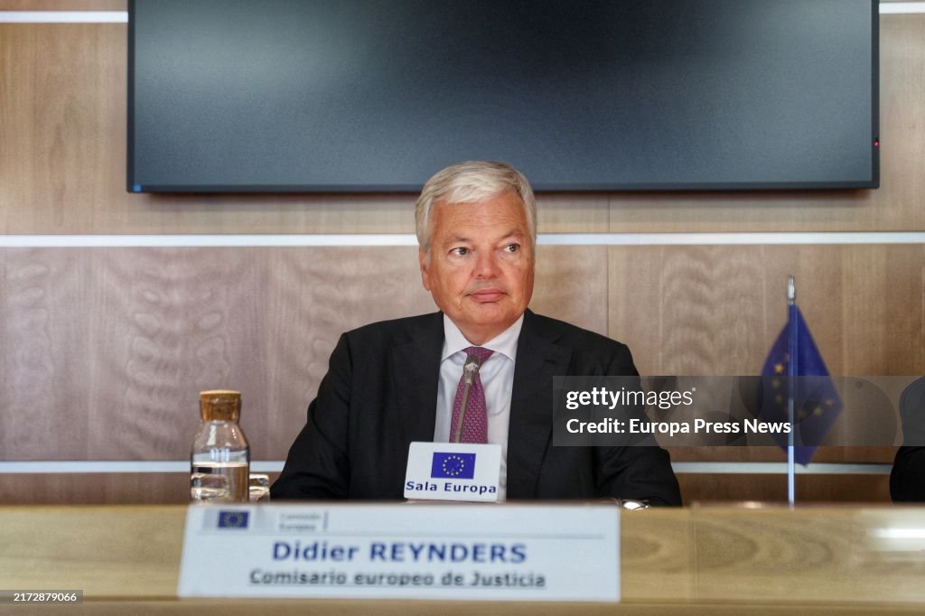 Didier Reynders Takes Stock Of The Unblocking Of The Cgpj In Madrid