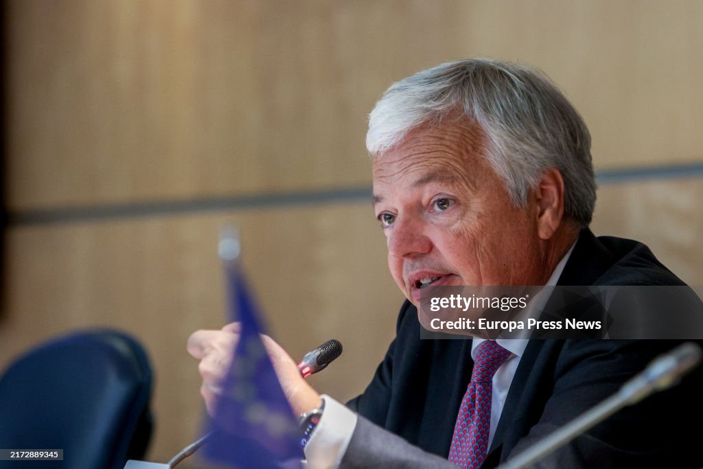 Didier Reynders Takes Stock Of The Unblocking Of The Cgpj In Madrid