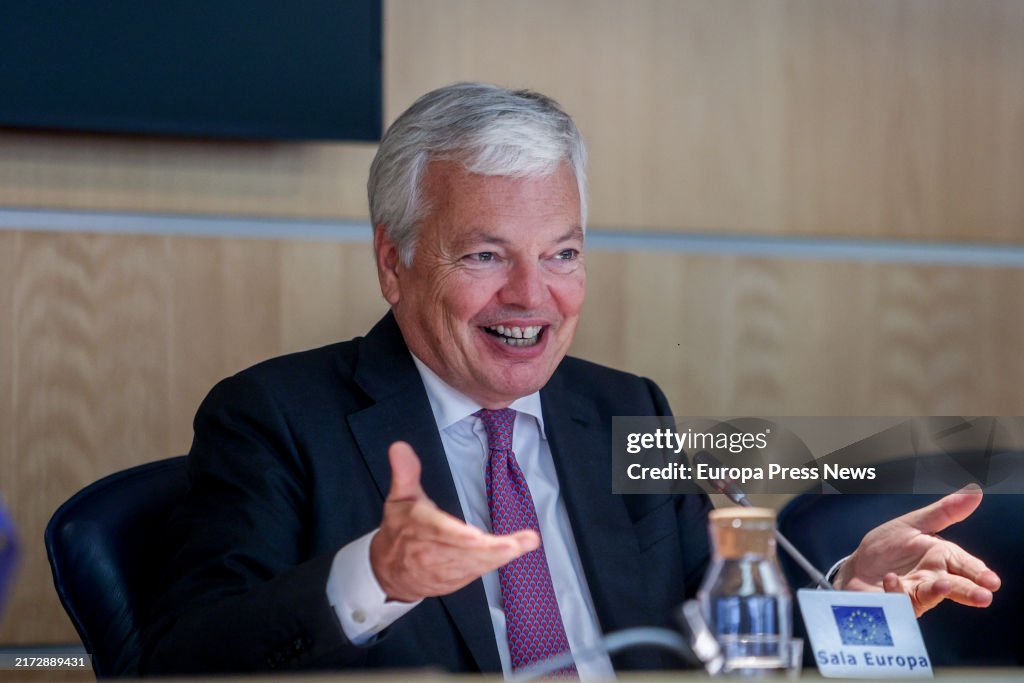 Didier Reynders Takes Stock Of The Unblocking Of The Cgpj In Madrid