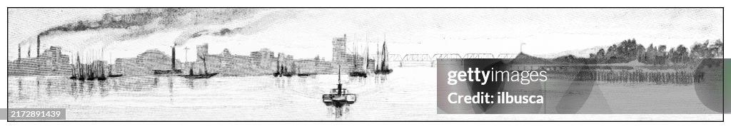Antique image: Detroit