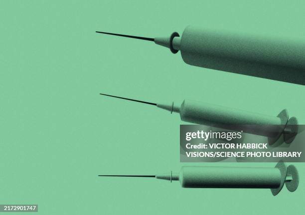 syringes, illustration - heroin stock illustrations