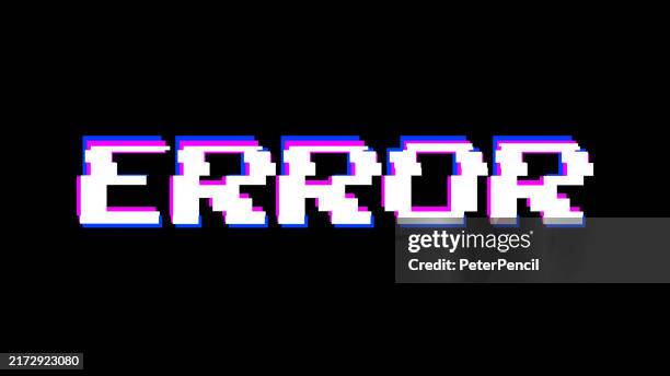 Error Vector Illustration Of Error Message High-Res Vector Graphic ...