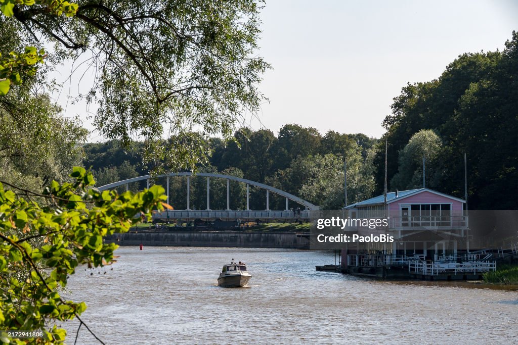 Views of the Emajogi River at Tartu - European Capital of Culture 2024