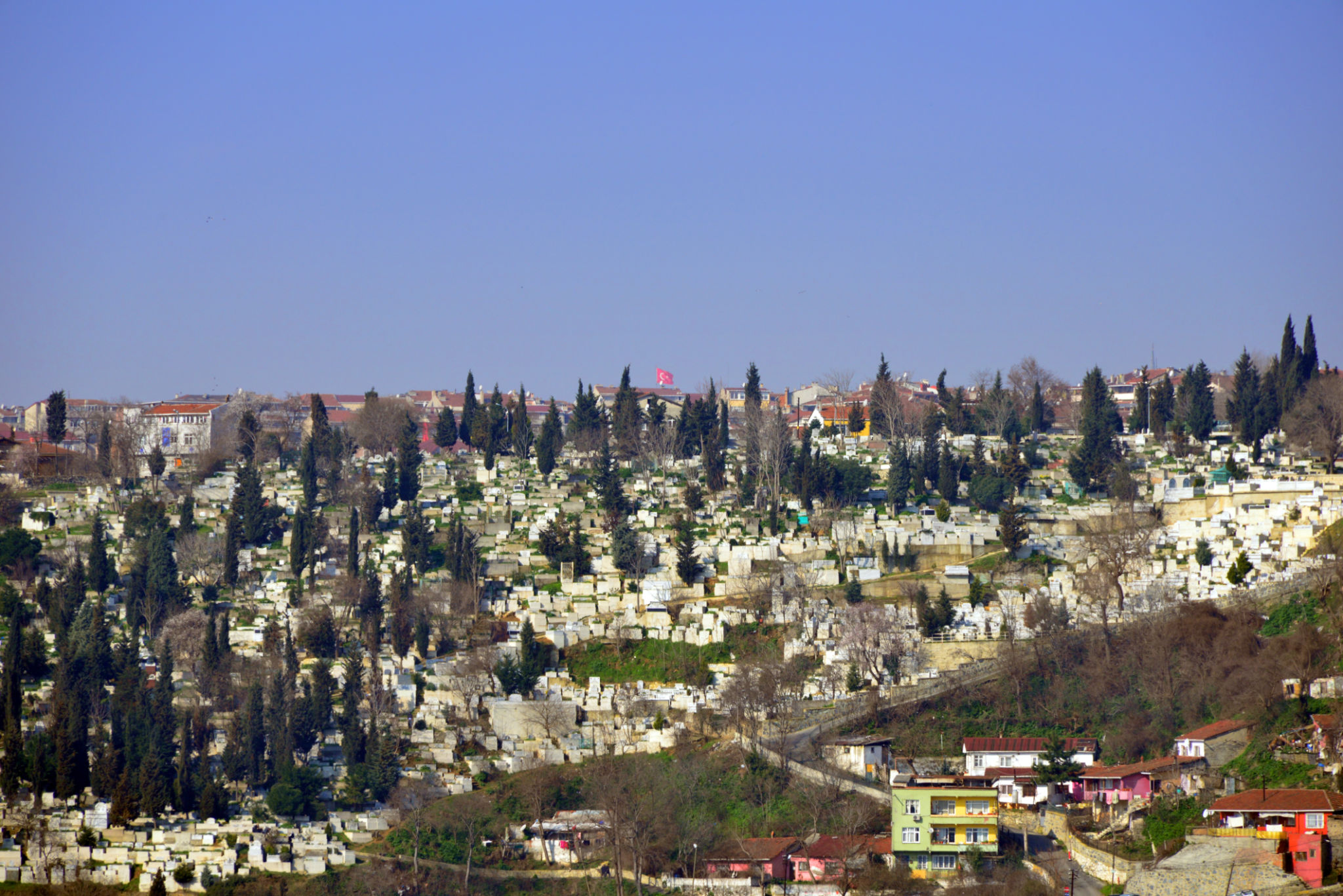 cemetery view