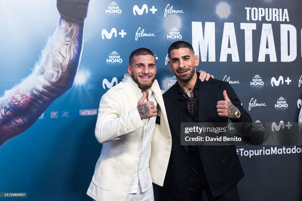 "Topuria" Madrid Premiere