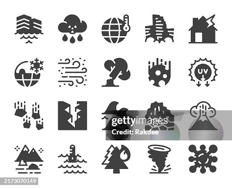 Natural Disaster - Icons Natural Disaster - Icons