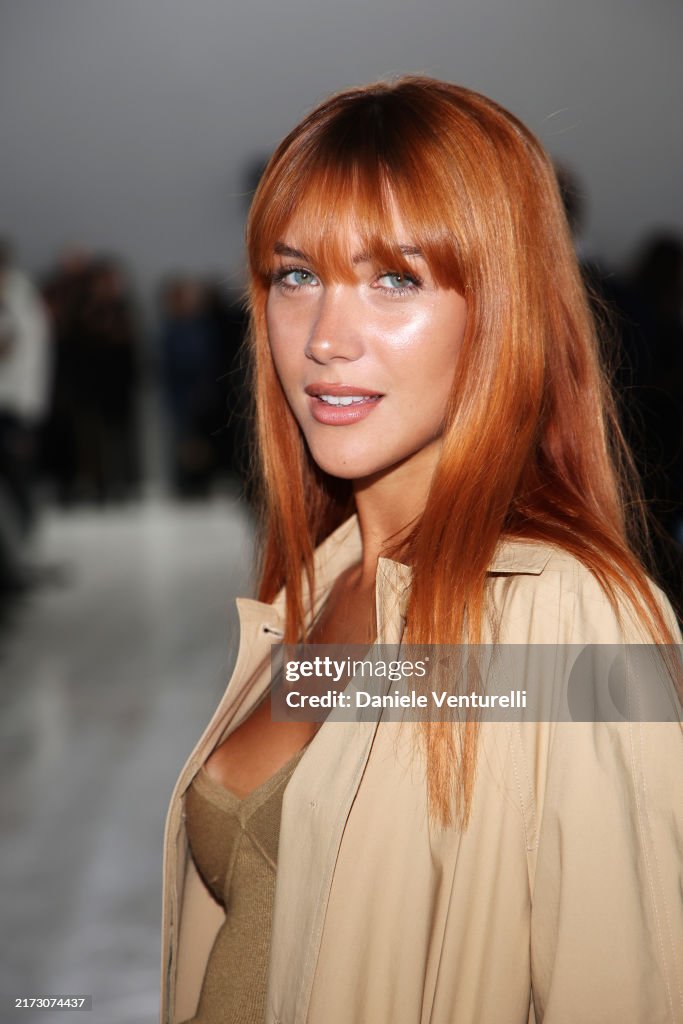 Max Mara - Front Row - Milan Fashion Week - Womenswear Spring/Summer 2025