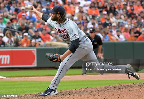 Jason Foley Detroit Tigers pitcher Jason Foley pitches during the Detroit Tigers ...