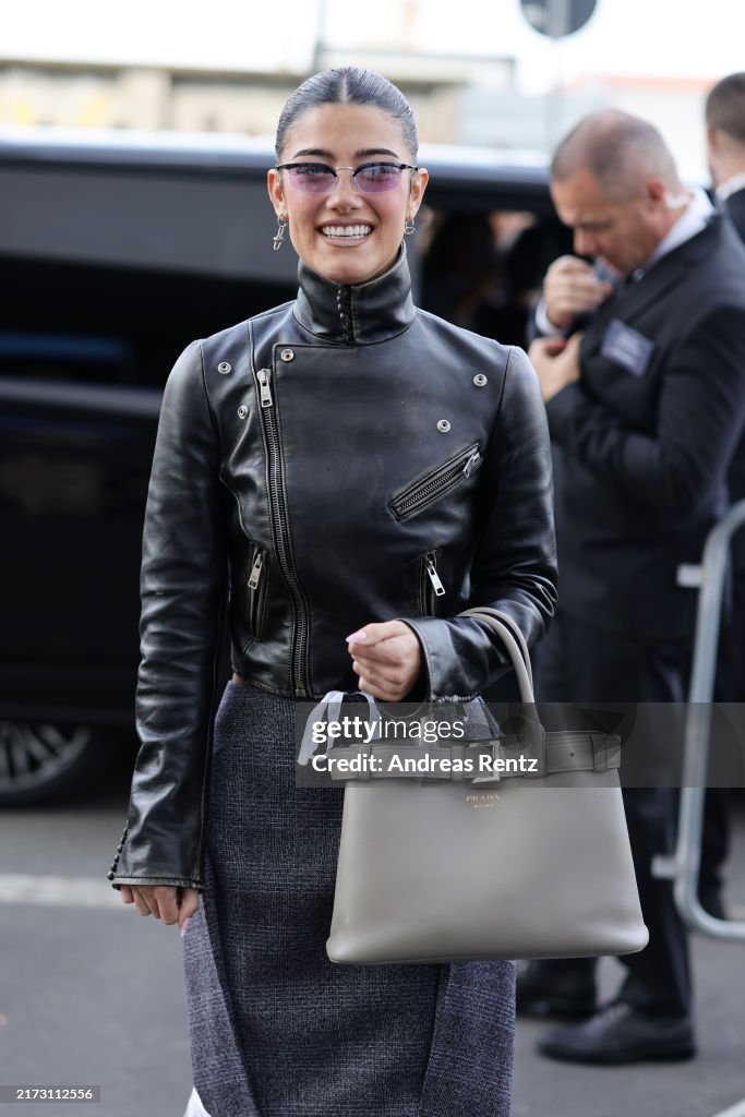 Prada - Arrivals - Milan Fashion Week - Womenswear Spring/Summer 2025