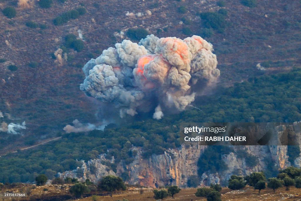 TOPSHOT-LEBANON-ISRAEL-PALESTINIAN-CONFLICT