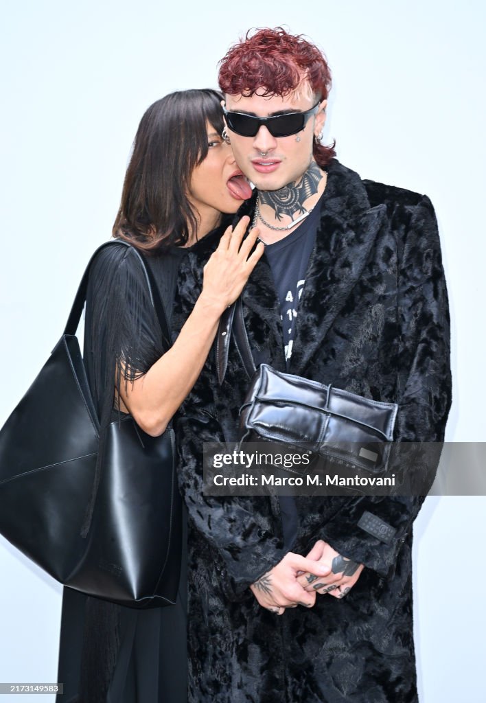 MM6 Maison Margiela - Front Row - Milan Fashion Week - Womenswear Spring/Summer 2025