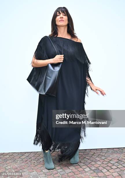Asia Argento attends the MM6 Maison Margiela fashion show during the Milan Womenswear Spring/Summer 2025 on September 19, 2024 in Milan, Italy.