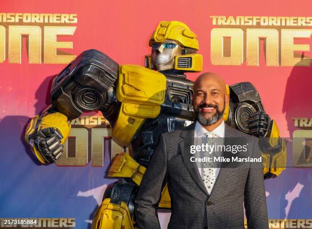 Keegan-Michael Key attends the European Premiere of "Transformers One" at Cineworld Leicester Square on September 19, 2024 in London, England.